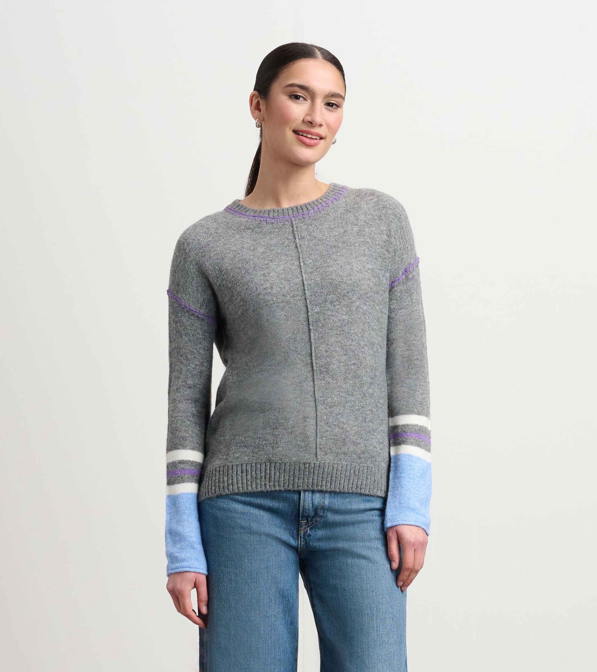 Avery Sweater - Charcoal Melange | Hatley