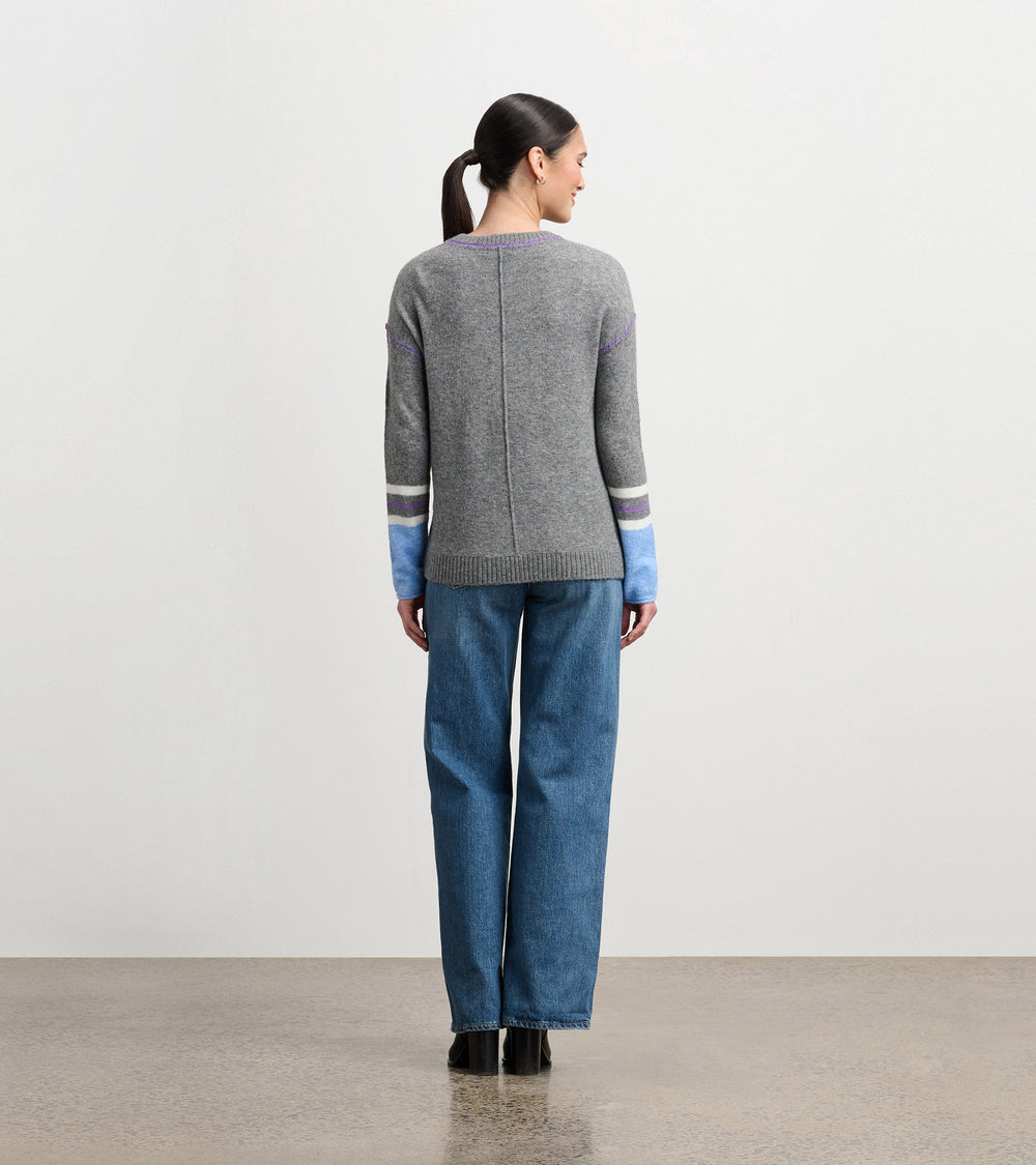 Avery Sweater - Charcoal Melange | Hatley