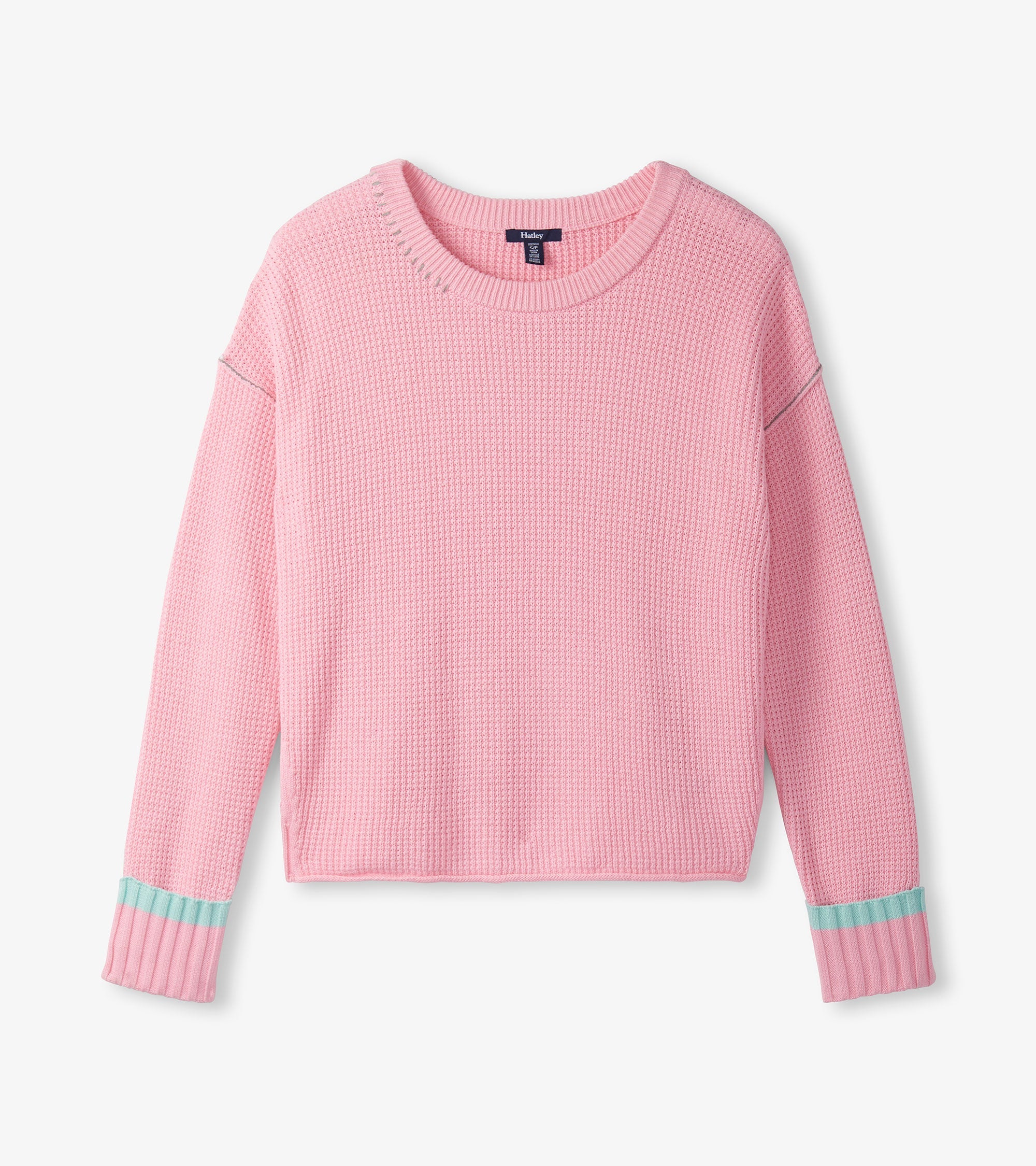 Waffle Knit Sweater - Fuchsia Pink | Hatley Sale Women