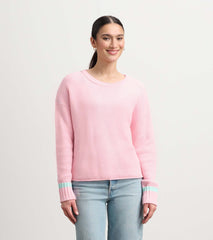 Waffle Knit Sweater - Fuchsia Pink | Hatley Sale Women