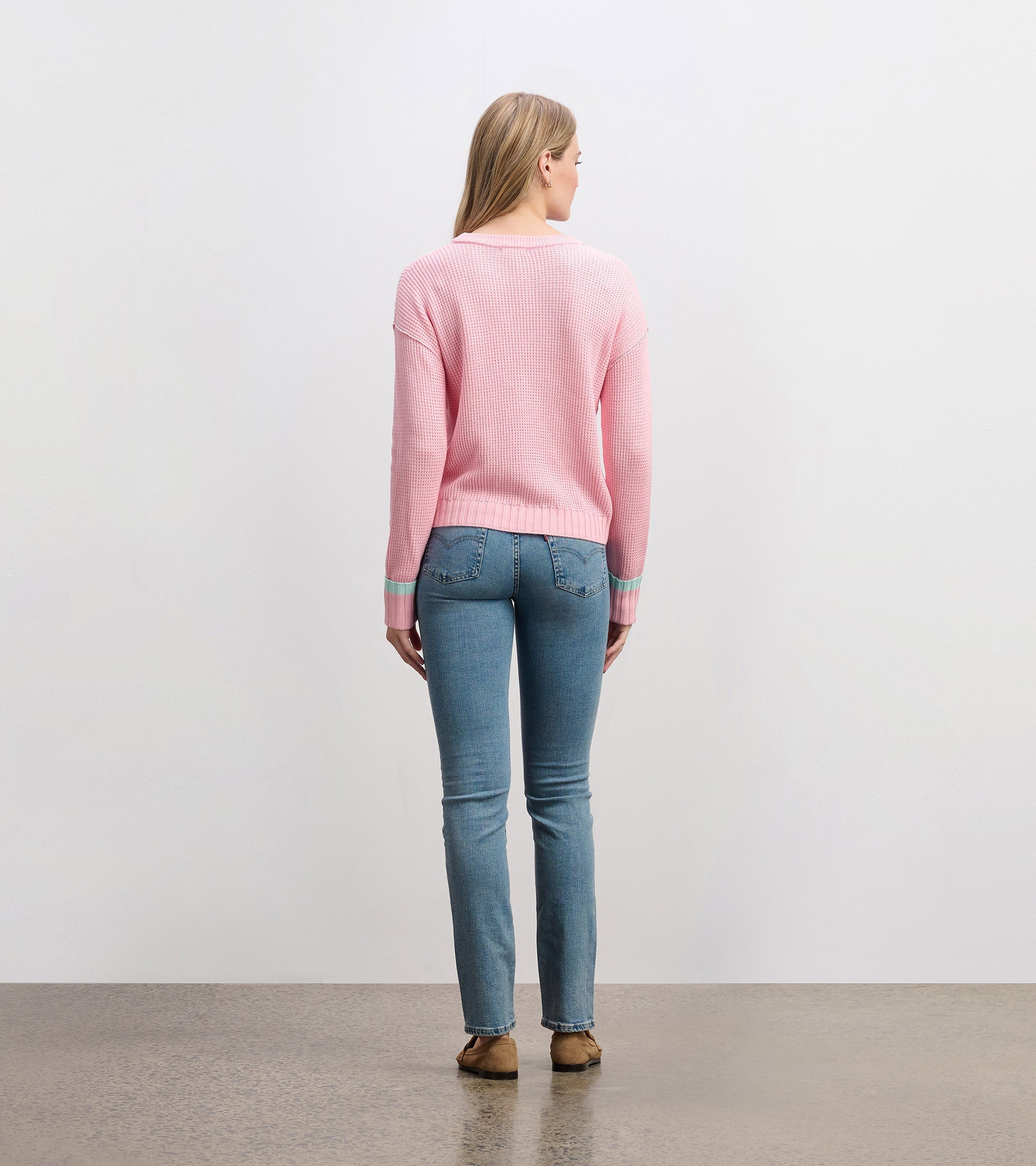 Waffle Knit Sweater - Fuchsia Pink | Hatley Sale Women