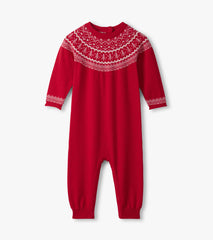 Baby Girls Fair Isle Sweater Romper | Hatley Outlet Baby & Toddler