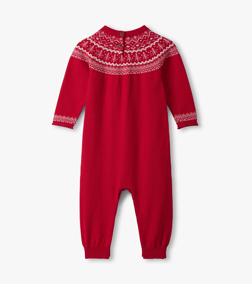 Baby Girls Fair Isle Sweater Romper | Hatley Outlet Baby & Toddler