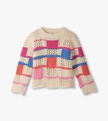 Girls Mix Stitch Sweater | Hatley Sale Girls