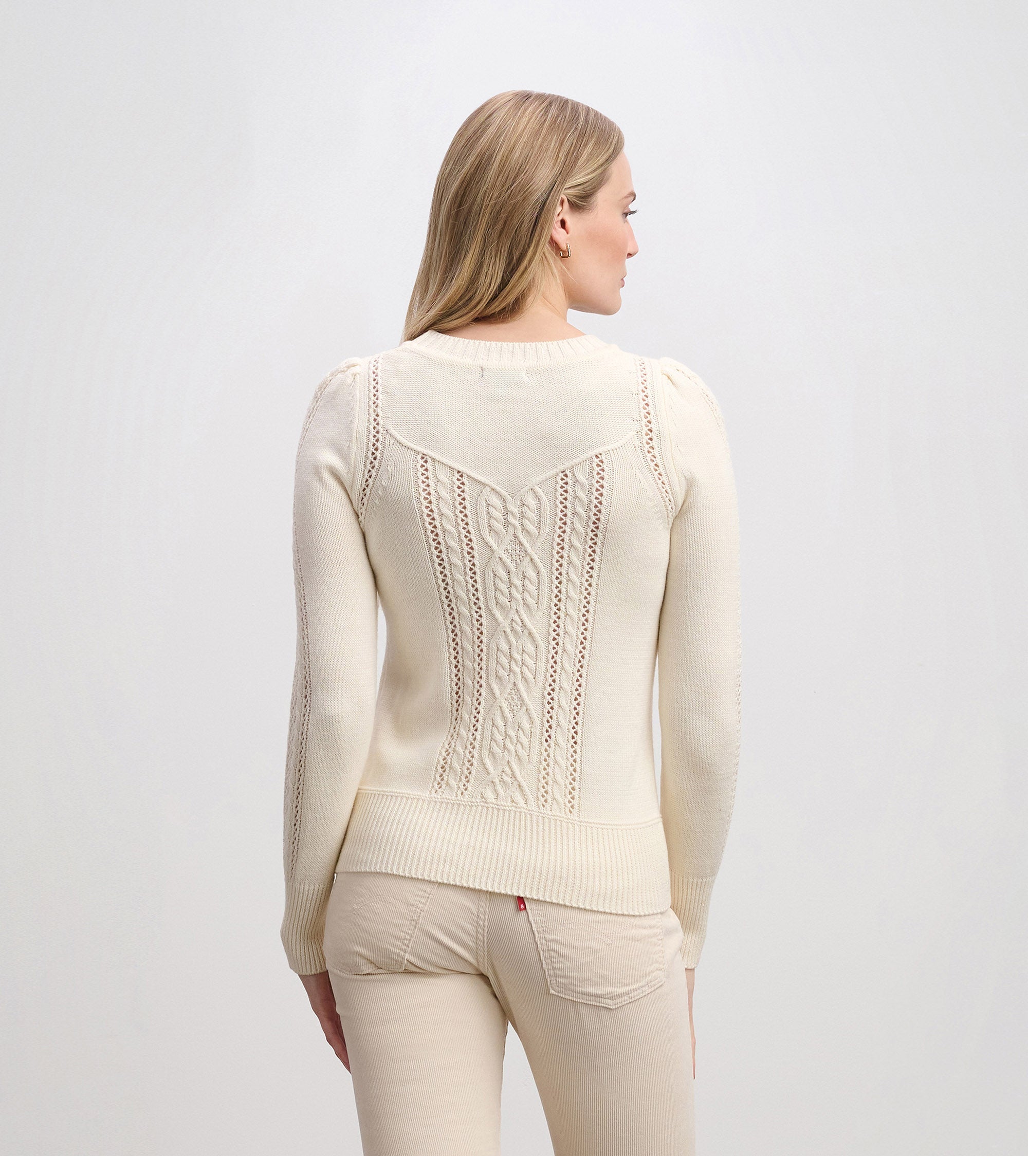 Phoebe Sweater - Cream | Hatley