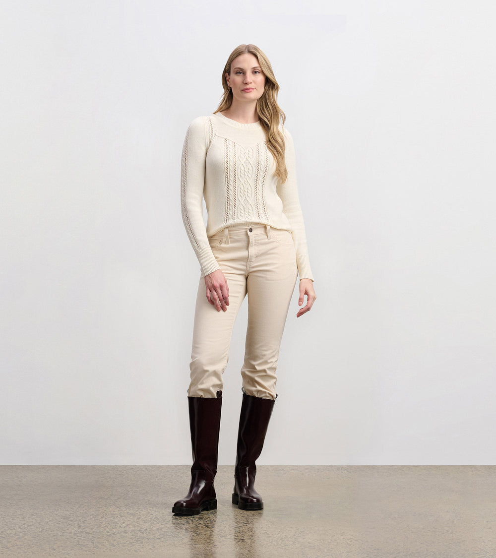 Phoebe Sweater - Cream | Hatley