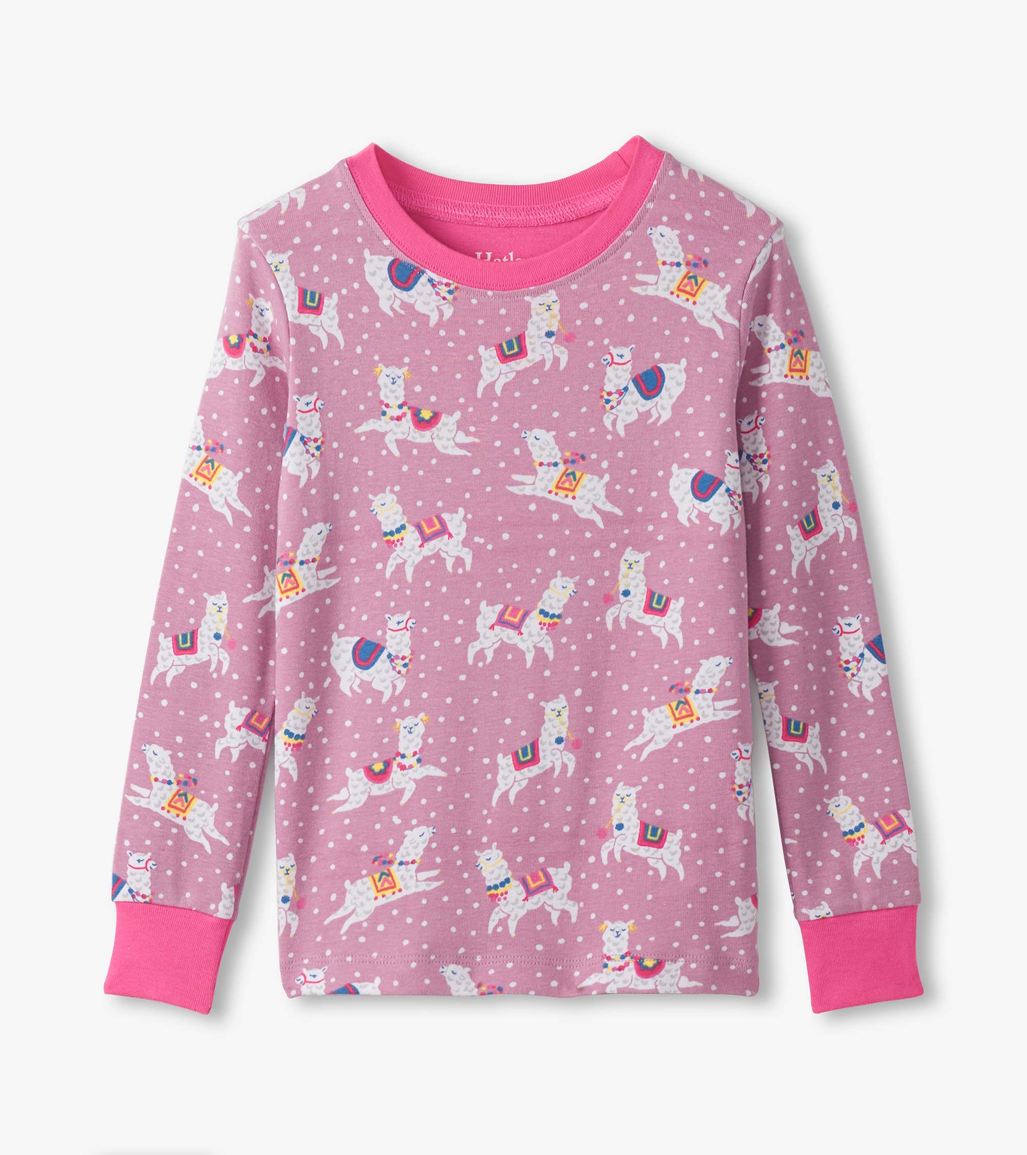 Girls Dancing Alpacas Cotton Pajama Set | Hatley US Girls