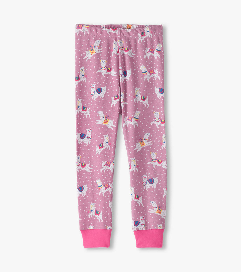 Girls Dancing Alpacas Cotton Pajama Set | Hatley US Girls