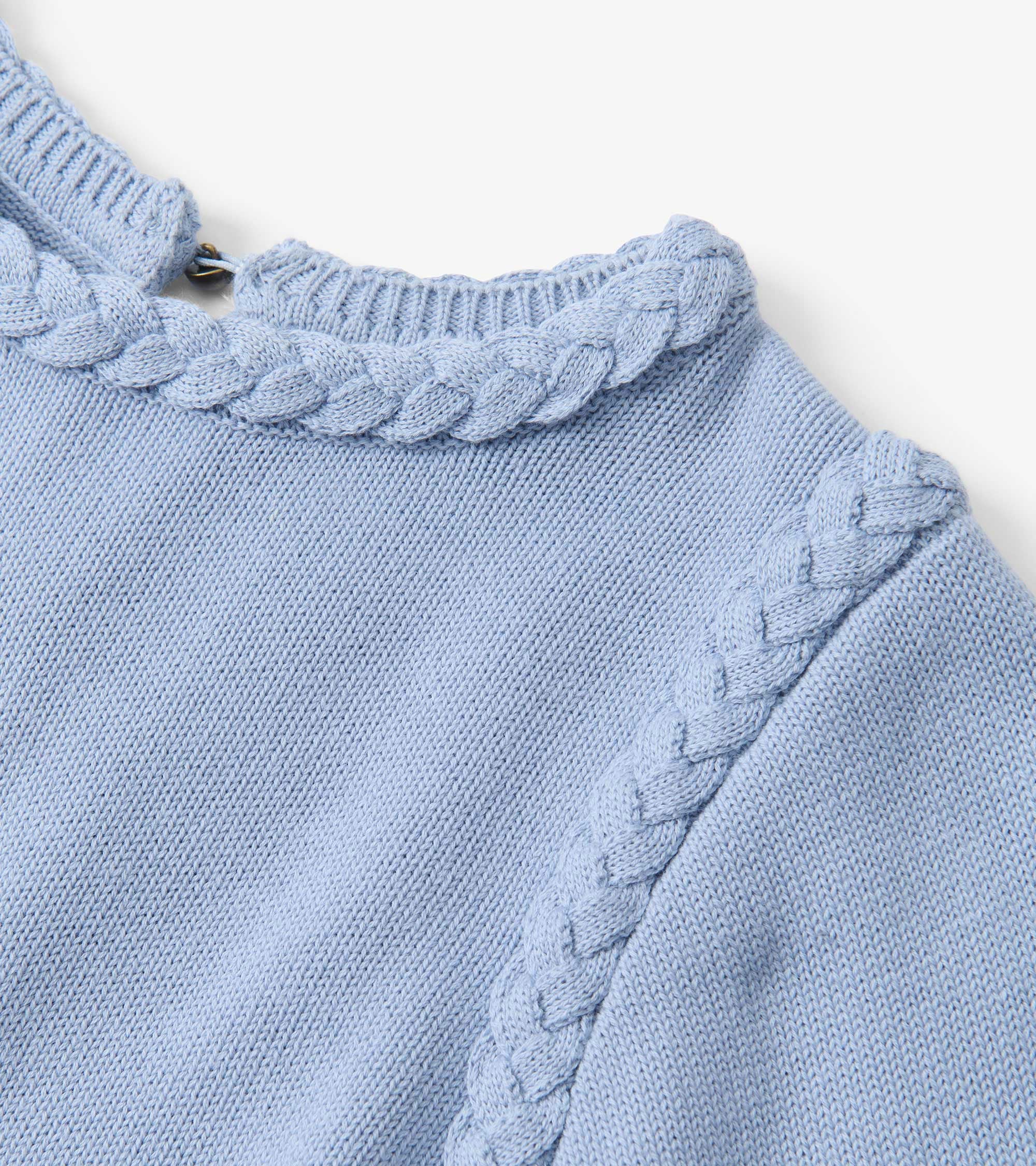 Braided Sweater - Bright Denim Blue | Hatley Sale Women