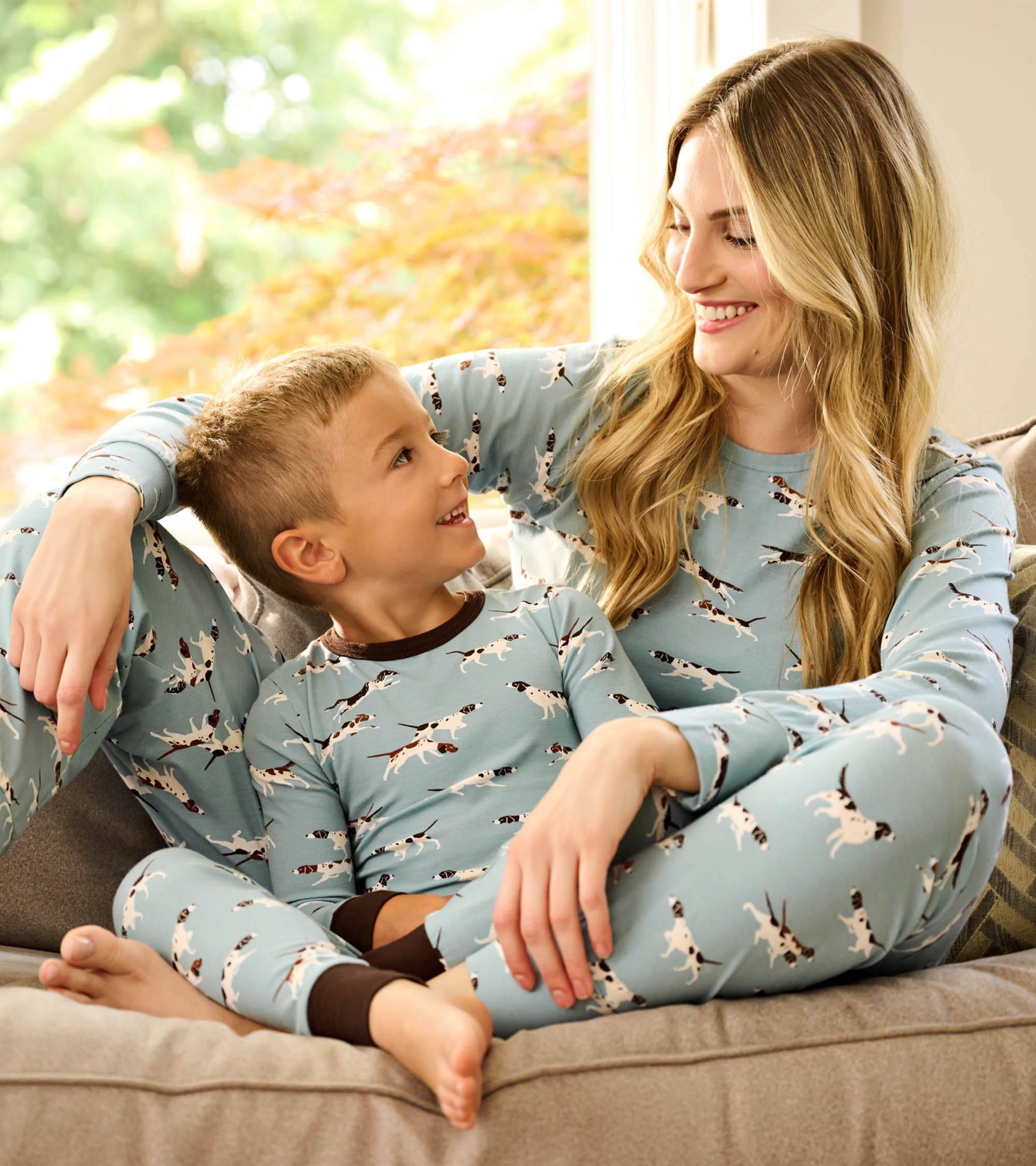 Boys Hunting Dogs Pajama Set | Hatley Boys