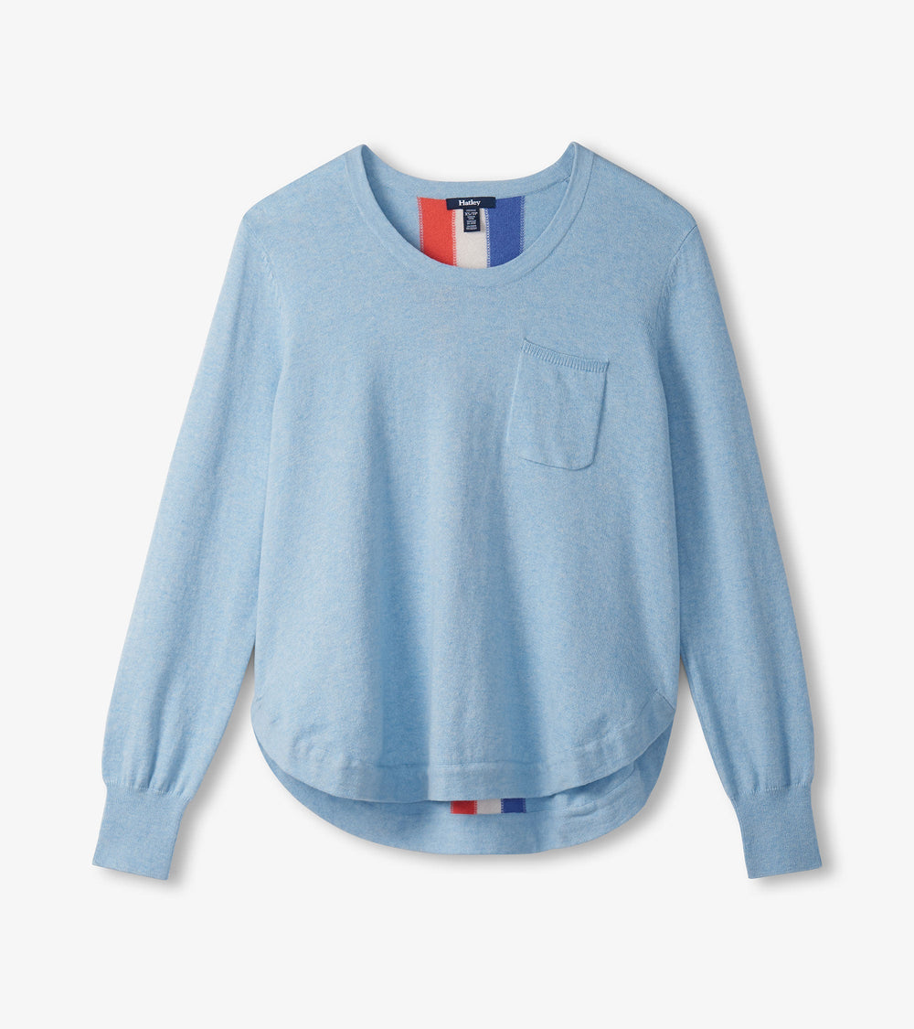 Jessie Sweater - Denim Melange | Hatley Onsale Women