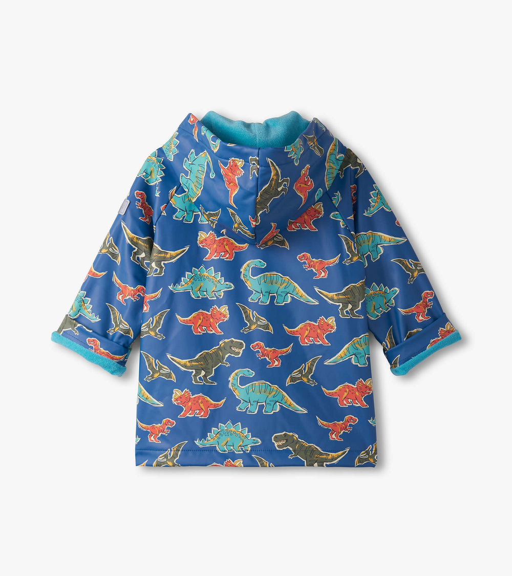 Baby & Toddler Boys Dino Roar Button-Up Rain Jacket | Hatley For Baby & Toddler