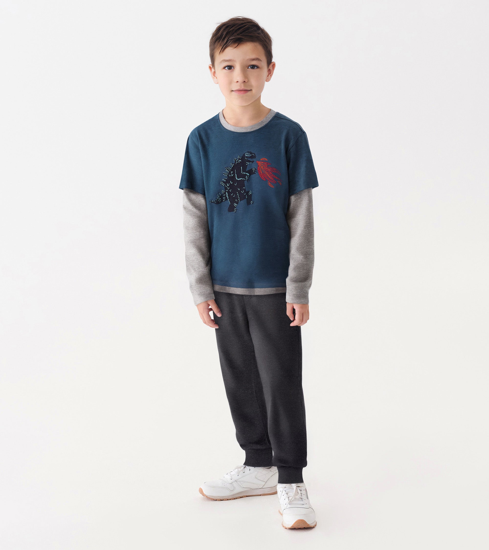 Boys Monster Fooler Long Sleeve T-Shirt | Hatley Sale Boys
