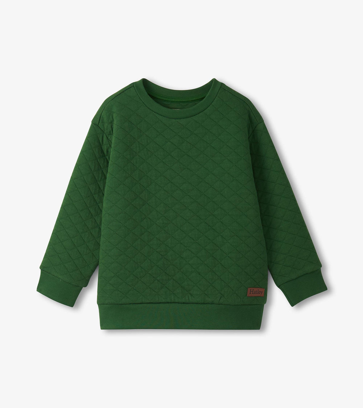 Boys Eden Green Quilted Pullover | Hatley Sale Boys