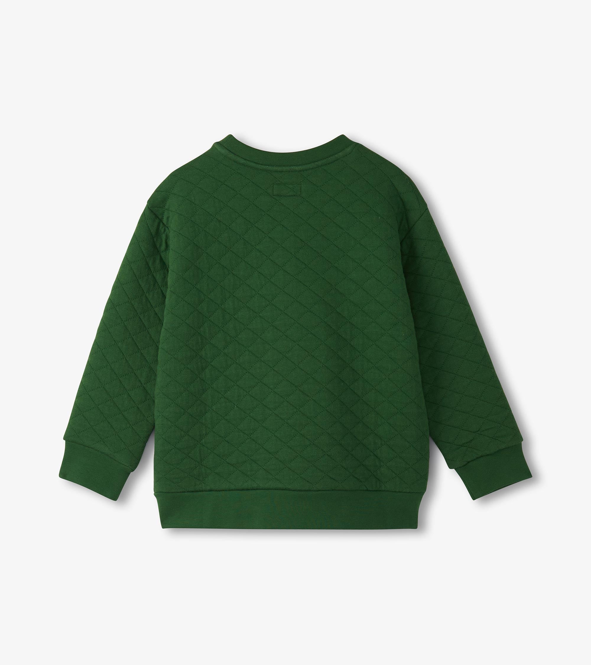 Boys Eden Green Quilted Pullover | Hatley Sale Boys