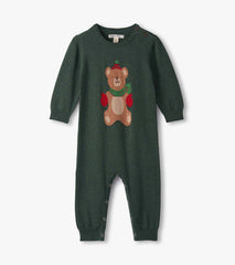 Baby Boys Teddy Bear Sweater Romper | Hatley For Baby & Toddler