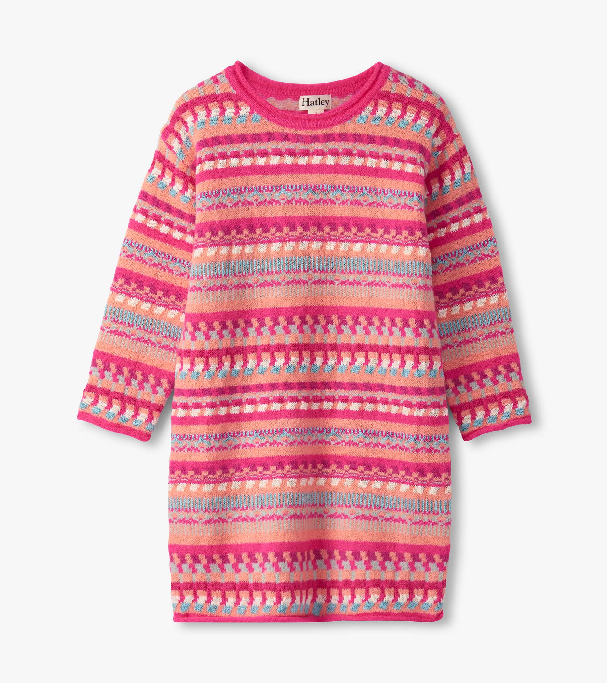 Girls Sunset Stripe Sweater Dress | Hatley For Girls