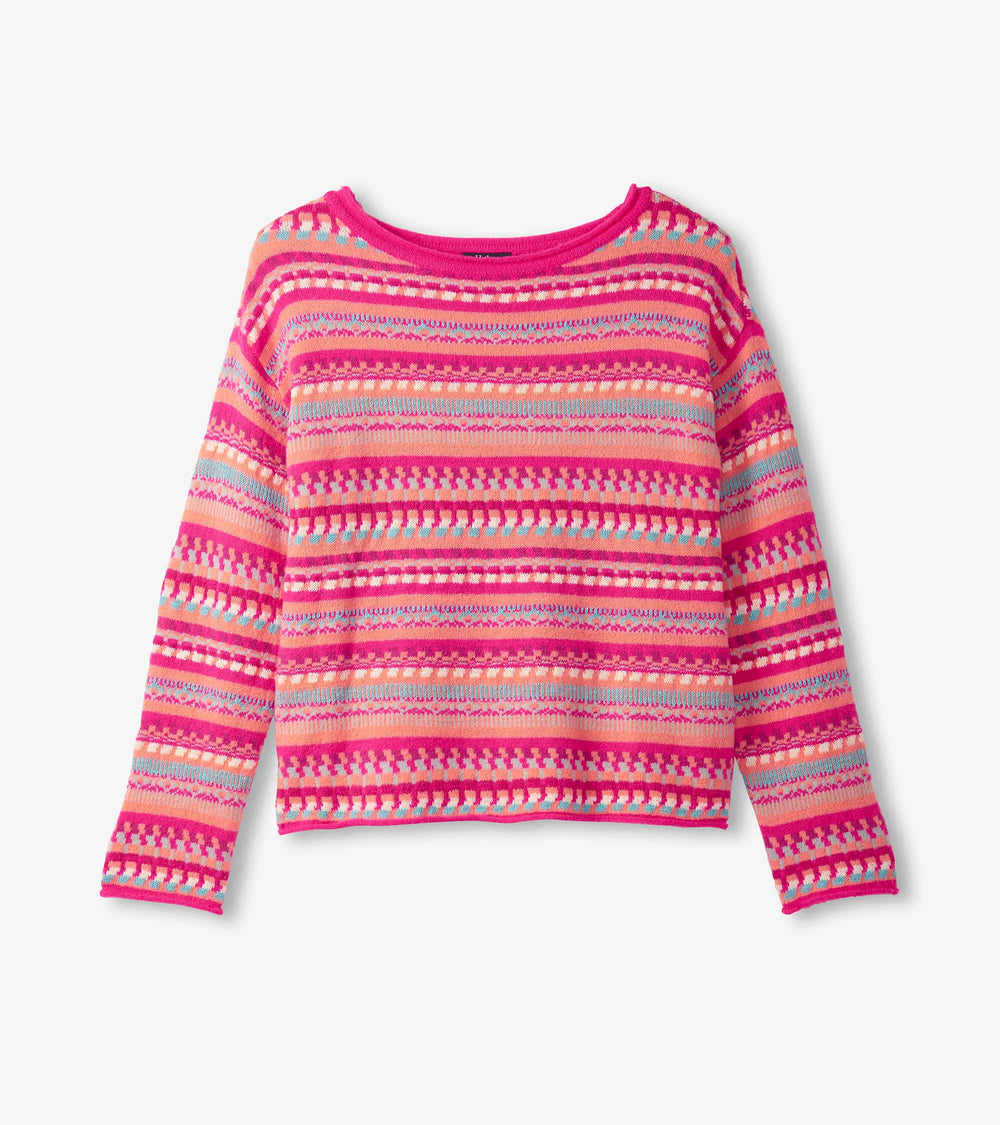 Hannah Sweater - Sunset | Hatley US Women