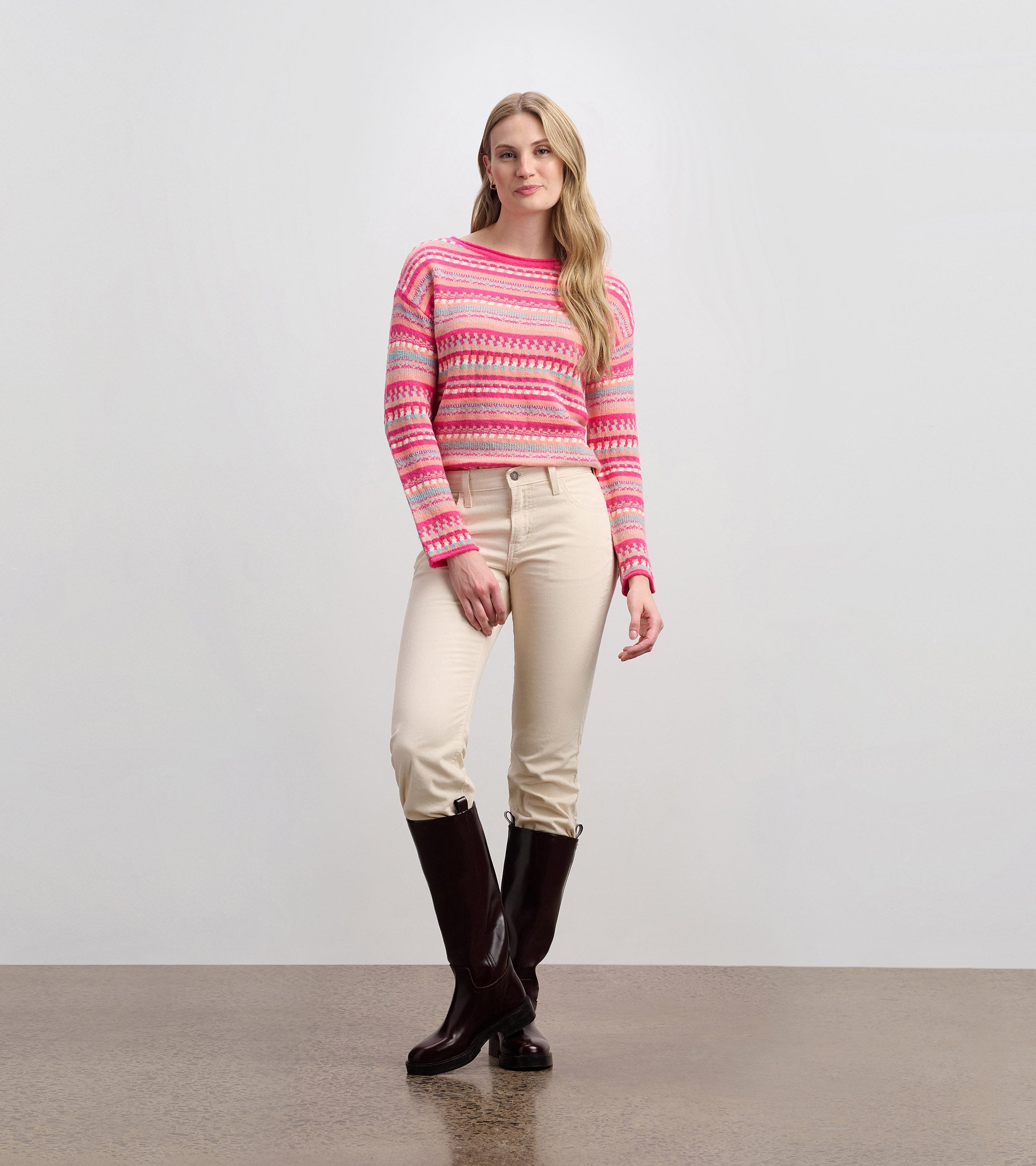 Hannah Sweater - Sunset | Hatley US Women