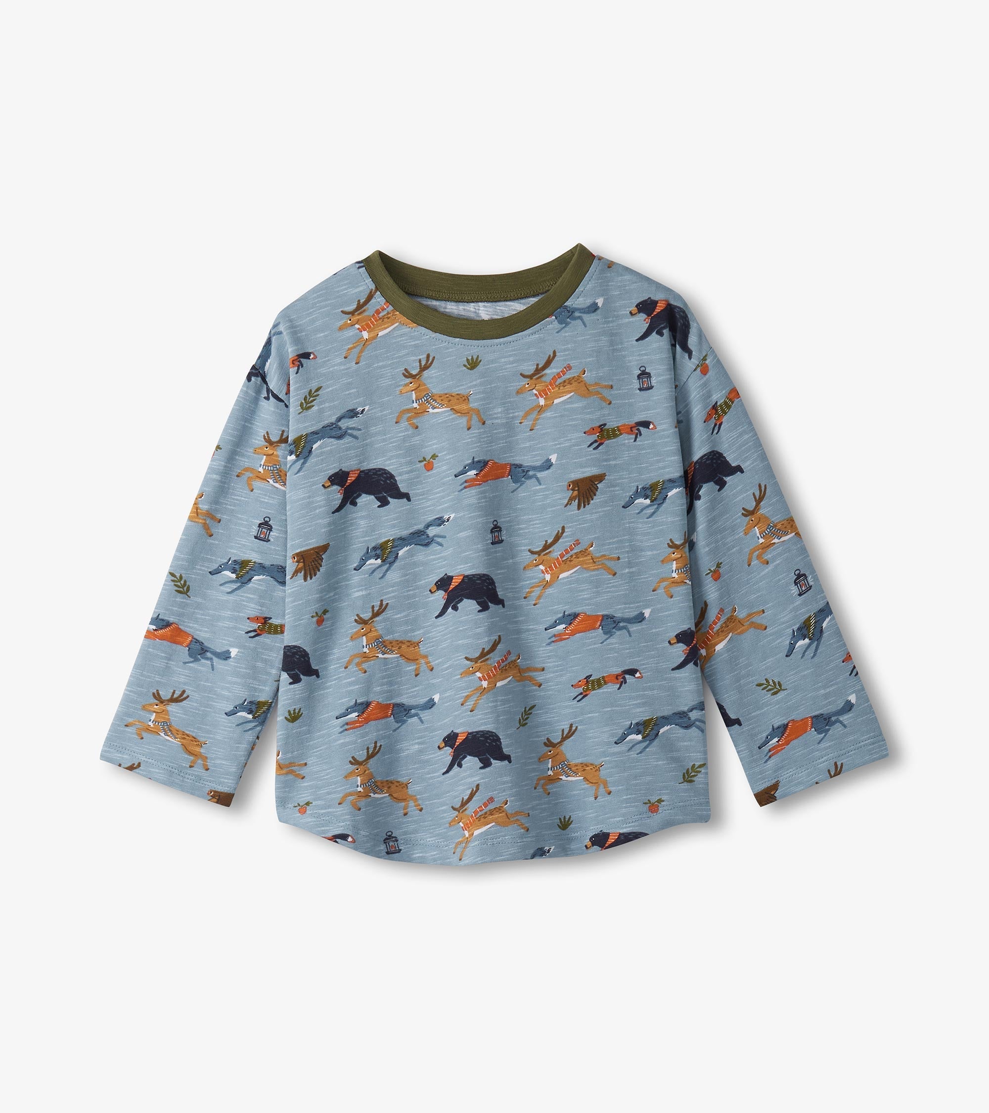 Baby & Toddler Boys Forest Animals Graphic Lounge Set | Hatley