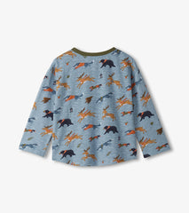 Baby & Toddler Boys Forest Animals Graphic Lounge Set | Hatley