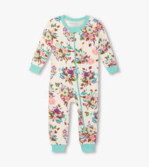 Baby Girls Fall Floral Bamboo Sleeper | Hatley
