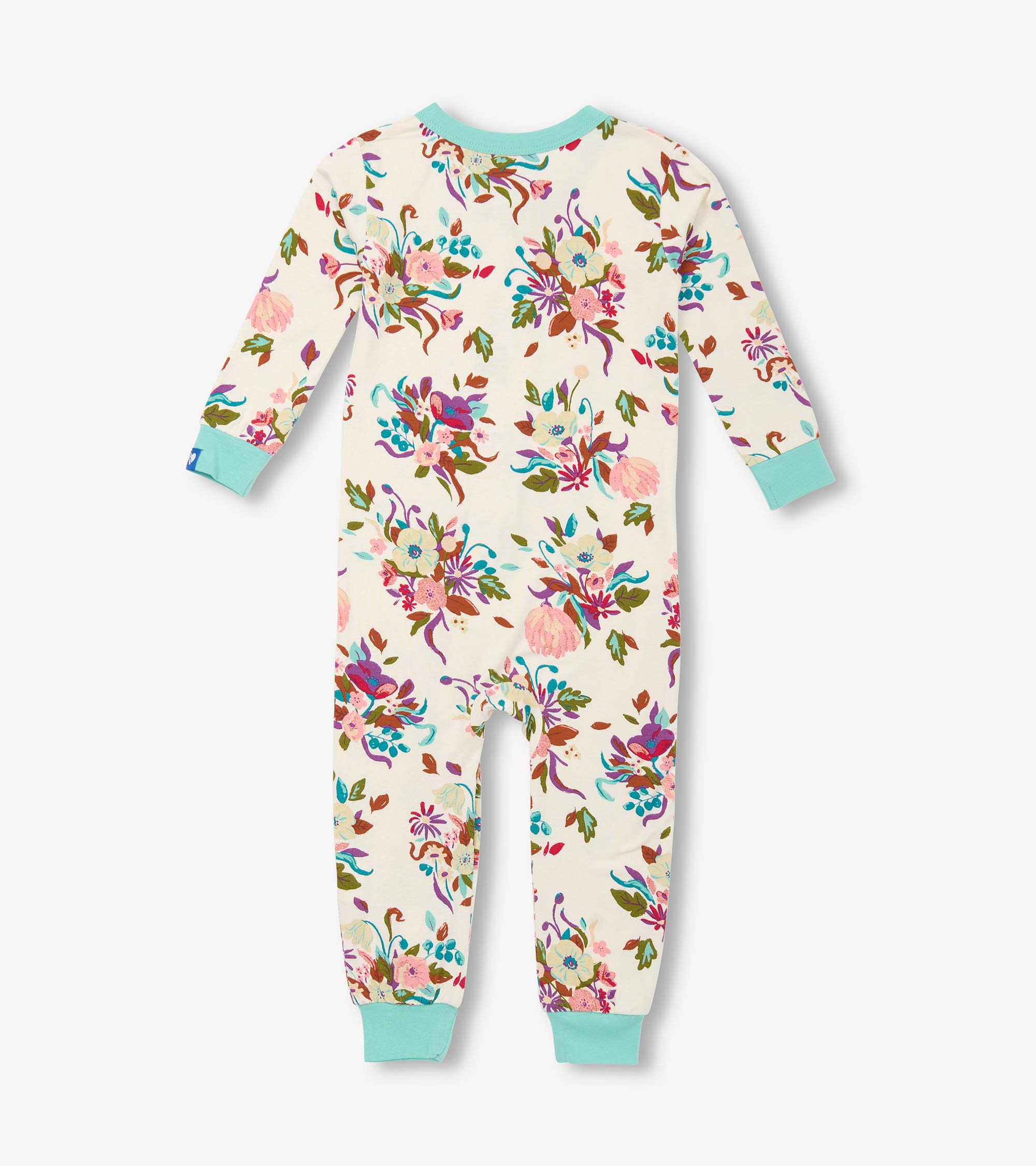 Baby Girls Fall Floral Bamboo Sleeper | Hatley