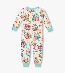Baby Girls Fall Floral Bamboo Sleeper | Hatley