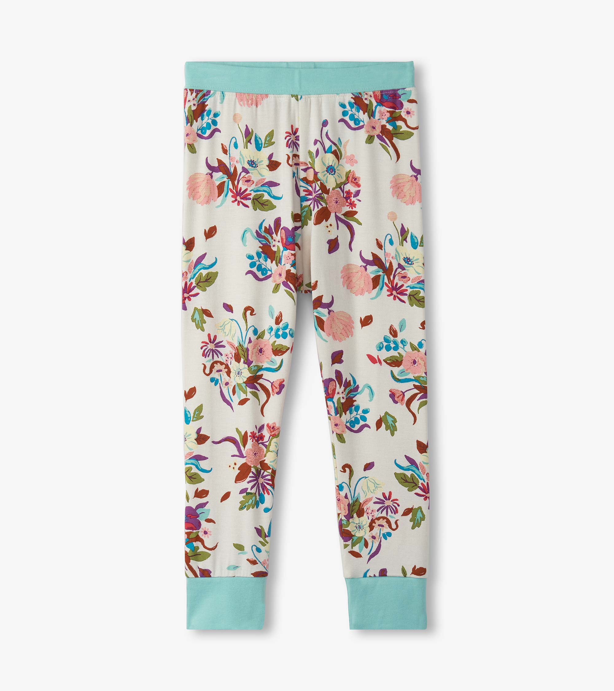 Girls Fall Floral Bamboo Pajama Set | Hatley Sale Girls