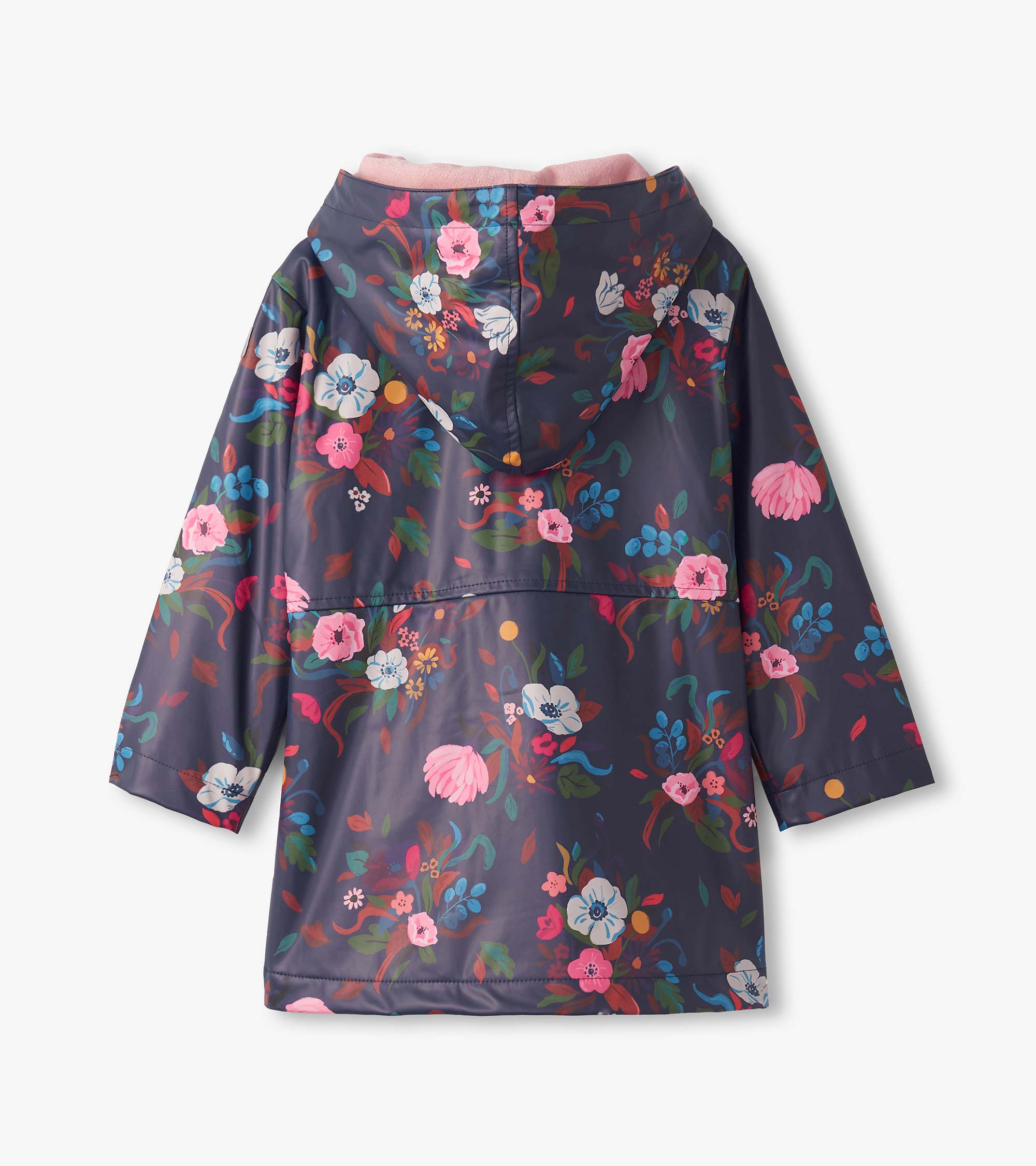 Girls Fall Floral Zip-Up Rain Jacket | Hatley Sale Girls