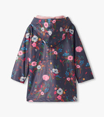 Girls Fall Floral Zip-Up Rain Jacket | Hatley Sale Girls