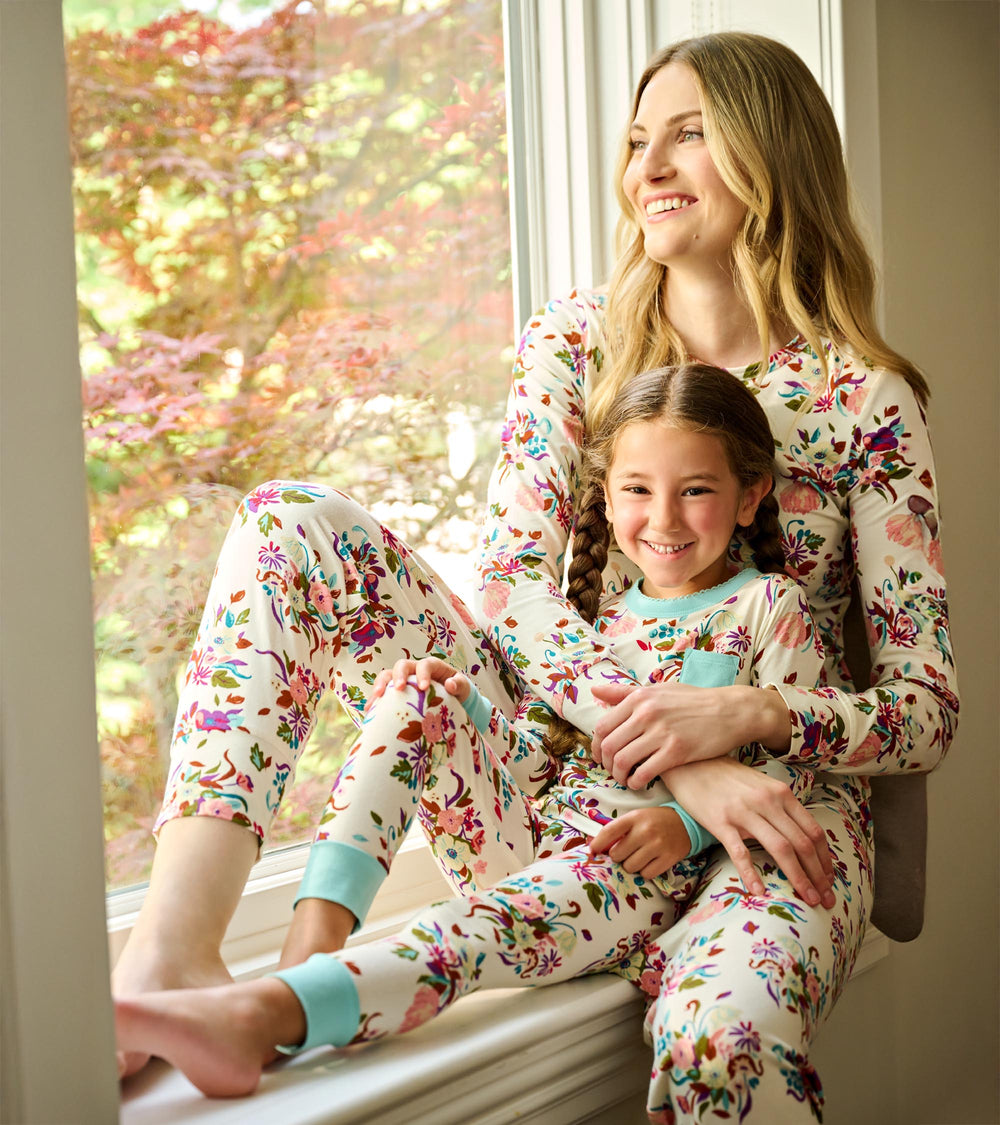 Women's Fall Floral Bamboo Pajama Set | Hatley
