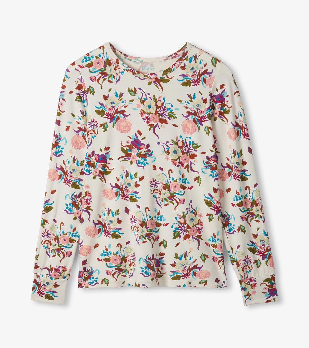 Women's Fall Floral Bamboo Pajama Set | Hatley