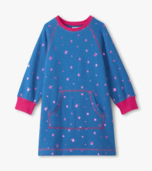 Girls Foil Stars Sweater Dress | Hatley Sale Girls