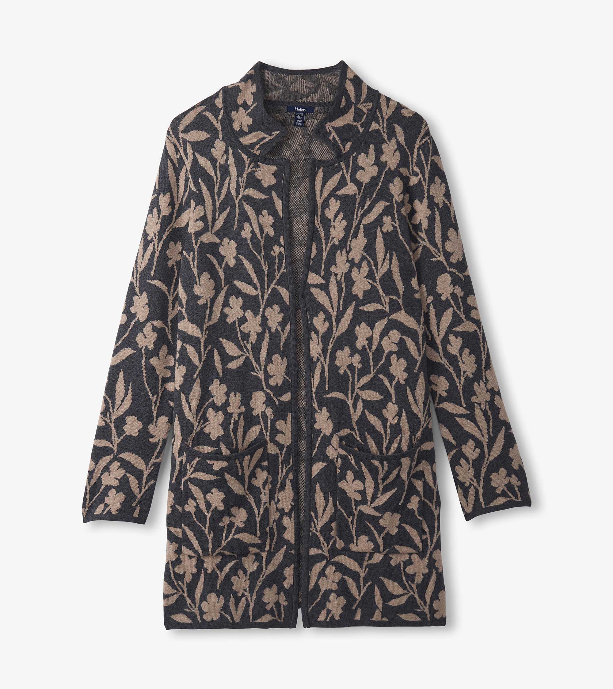 Sweater Blazer - Floral Vines | Hatley