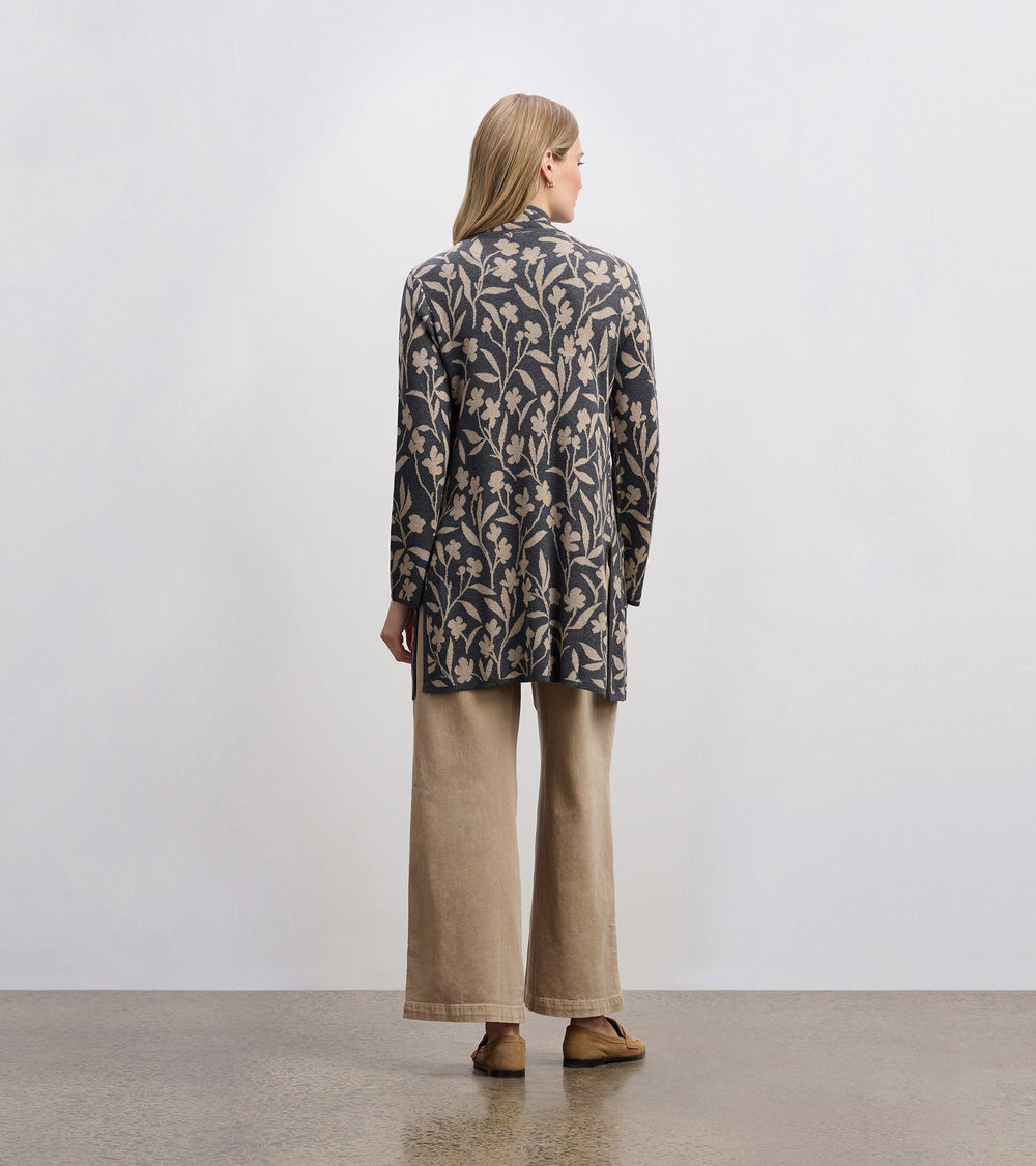 Sweater Blazer - Floral Vines | Hatley