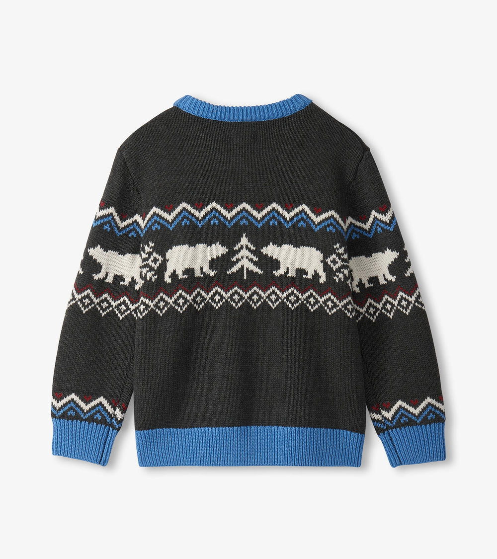 Boys Polar Winter Crew Neck Sweater | Hatley Outlet Boys