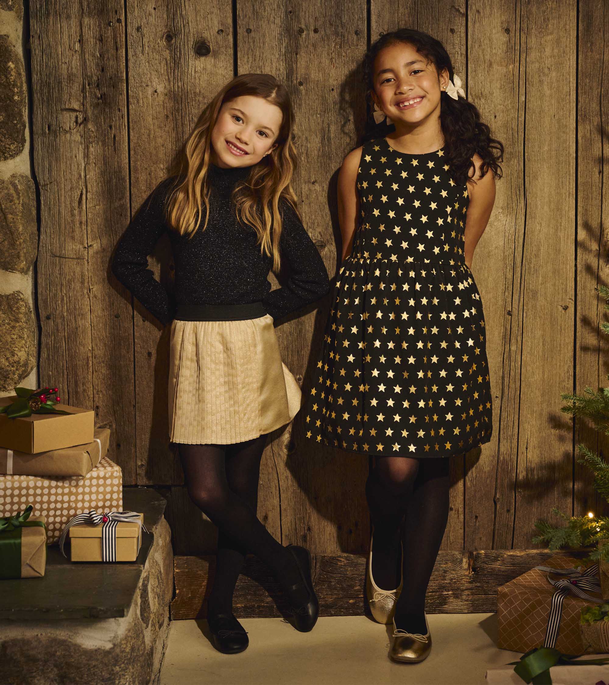 Girls Gold Pleated Fun Skirt | Hatley Sale Girls