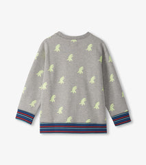 Boys Monster Glow in the Dark Pullover Sweatshirt | Hatley For Boys