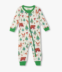 Baby Boys Holiday Animals Cotton Sleeper | Hatley Baby & Toddler
