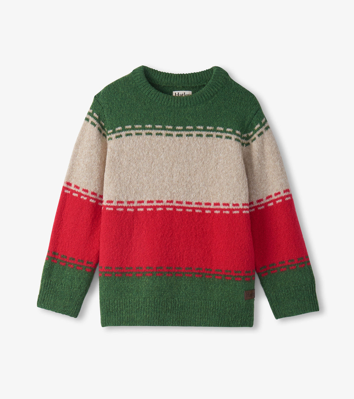 Boys Holiday Combo Crew Neck Sweater | Hatley For Boys