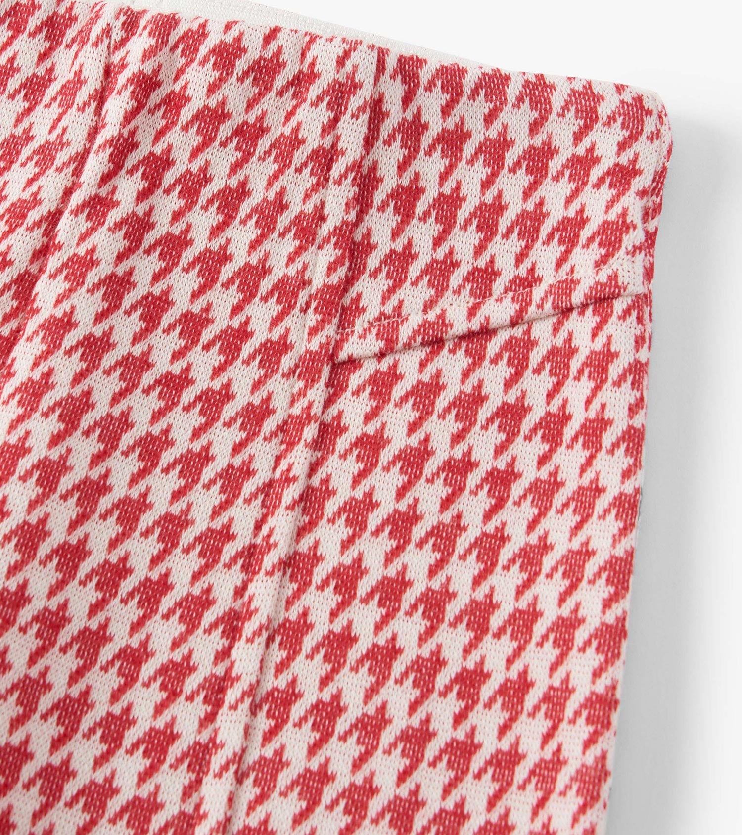 Girls Chex Red Houndstooth Bell Bottoms | Hatley Outlet Girls