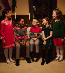 Boys Holiday Elk Mockneck Sweater | Hatley Onsale Boys