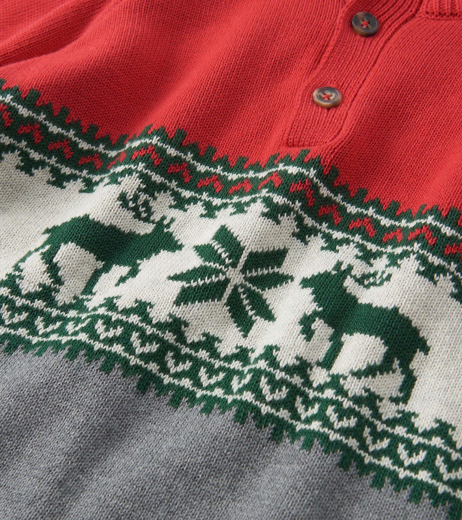 Boys Holiday Elk Mockneck Sweater | Hatley Onsale Boys