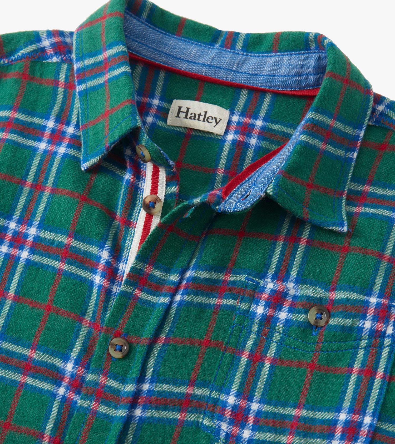 Boys Holiday Plaid Button Down Shirt | Hatley Onsale Boys