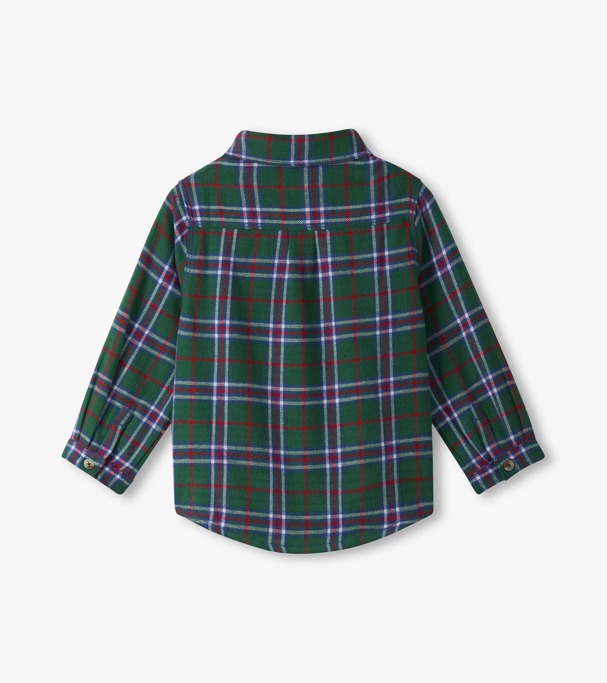 Baby & Toddler Boys Holiday Plaid Button Down Shirt | Hatley Onsale Baby & Toddler