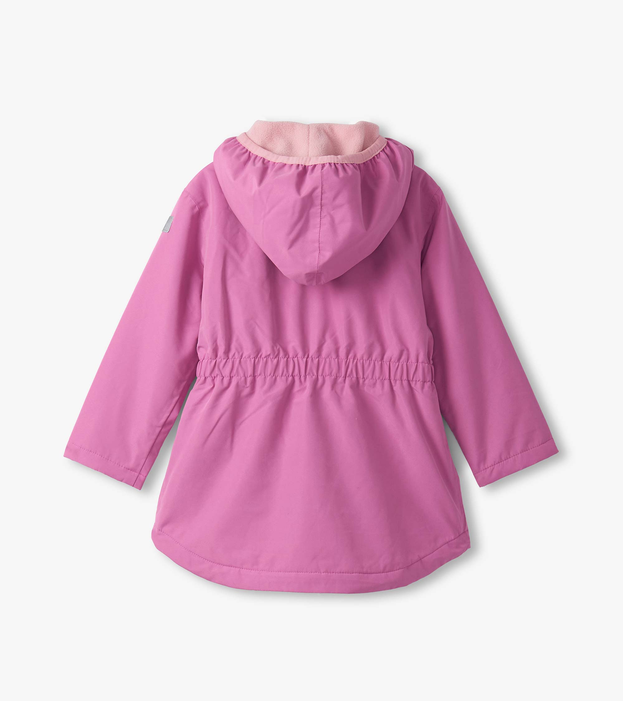 Girls Heart Swans Color Changing Zip-Up Rain Jacket | Hatley Discount Girls
