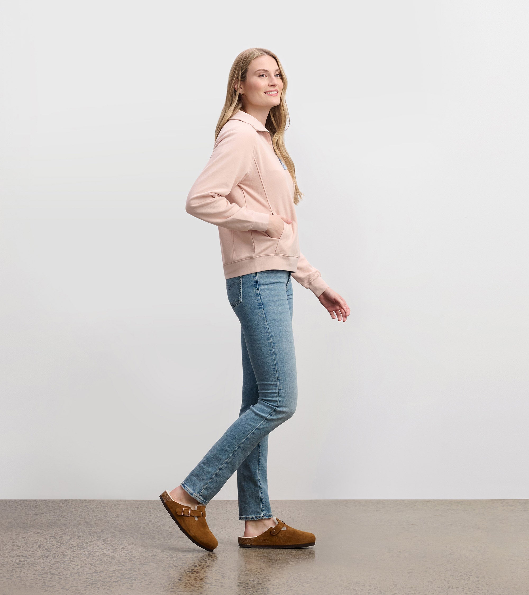 Mock Neck Pullover - Pink | Hatley Discount Women