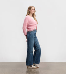 Cross Over Sweater - Pastel Pink | Hatley Sale Women