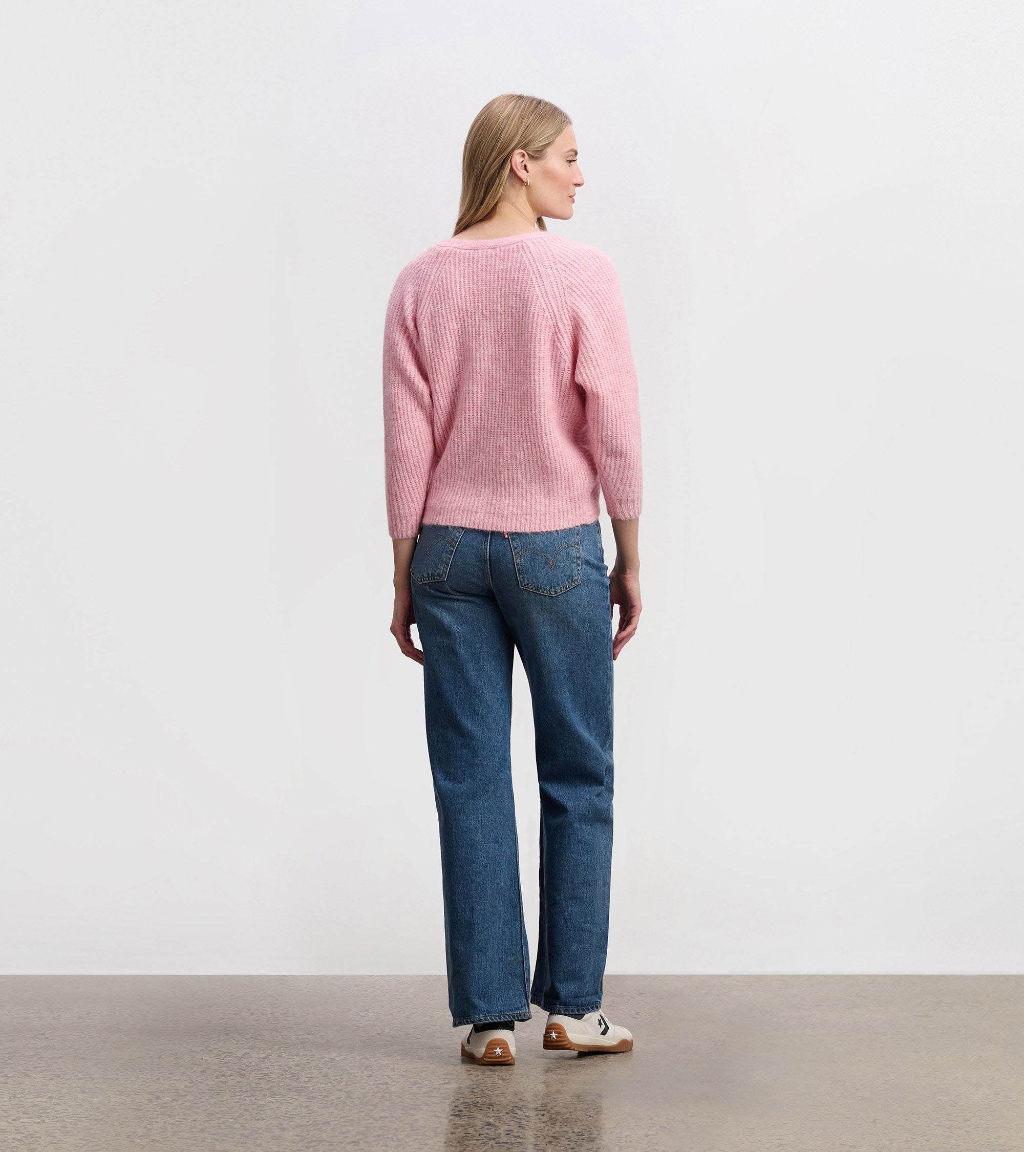 Cross Over Sweater - Pastel Pink | Hatley Sale Women